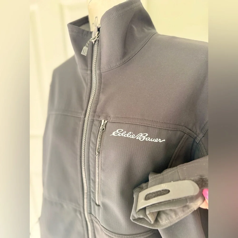 Eddie Bauer Jacket Windfoil Thermal Performance  Sz Xl Dark Academia Cabin Core - Picture 10 of 14